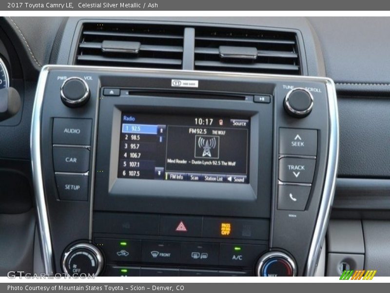 Celestial Silver Metallic / Ash 2017 Toyota Camry LE