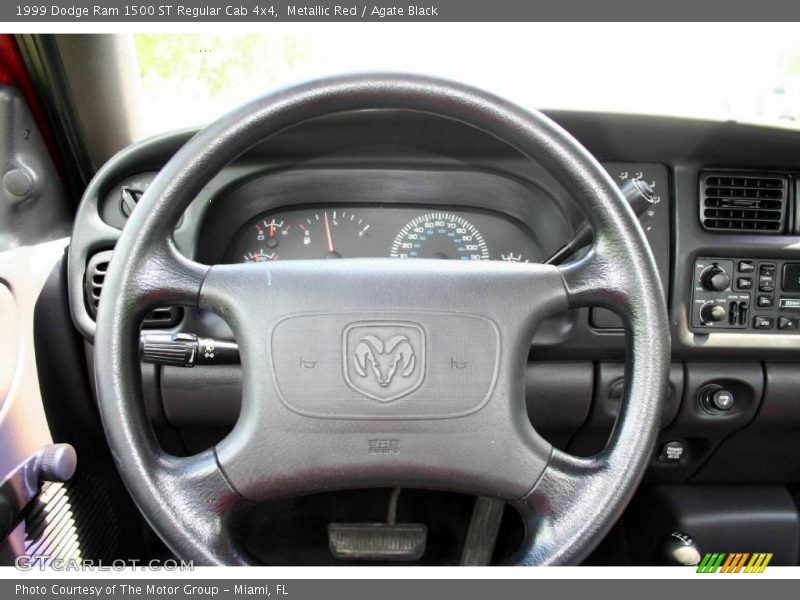 Metallic Red / Agate Black 1999 Dodge Ram 1500 ST Regular Cab 4x4