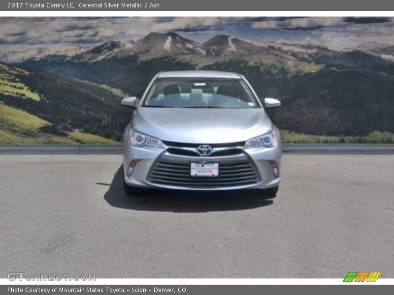 Celestial Silver Metallic / Ash 2017 Toyota Camry LE