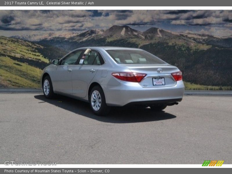 Celestial Silver Metallic / Ash 2017 Toyota Camry LE