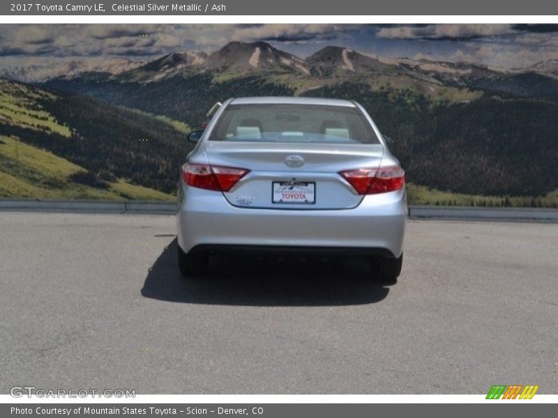 Celestial Silver Metallic / Ash 2017 Toyota Camry LE