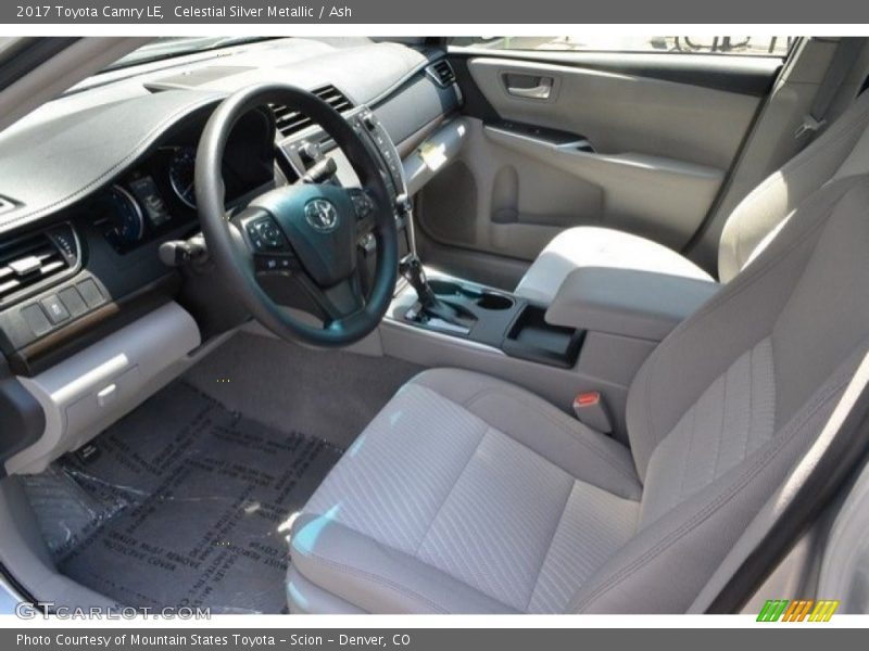 Celestial Silver Metallic / Ash 2017 Toyota Camry LE