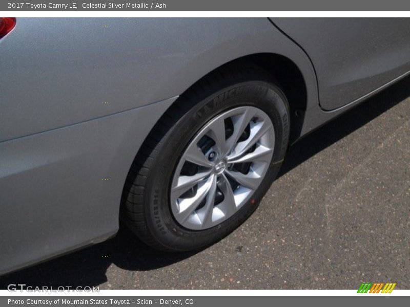 Celestial Silver Metallic / Ash 2017 Toyota Camry LE