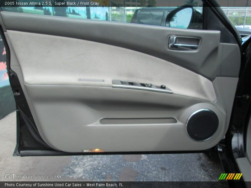 Super Black / Frost Gray 2005 Nissan Altima 2.5 S
