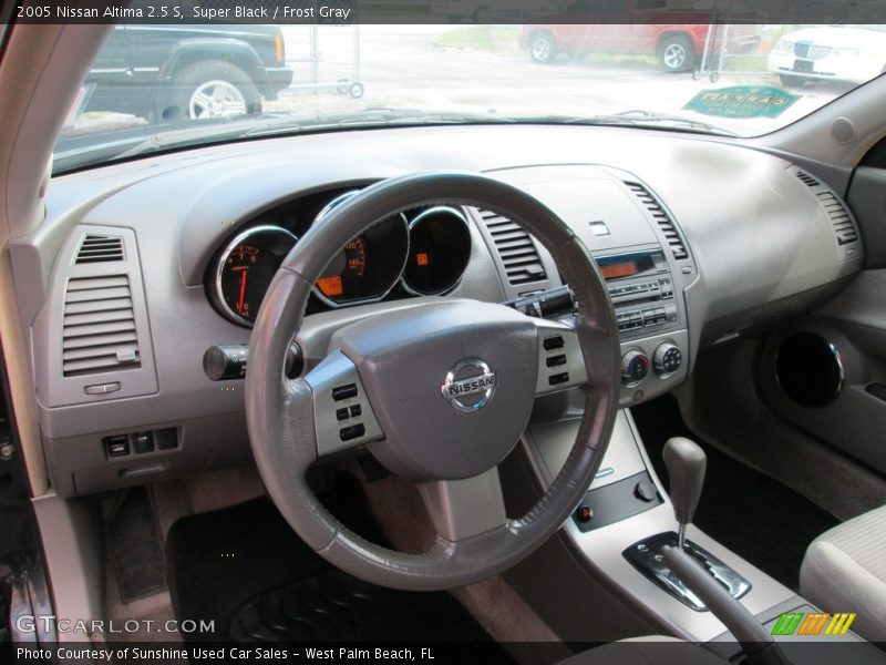 Super Black / Frost Gray 2005 Nissan Altima 2.5 S