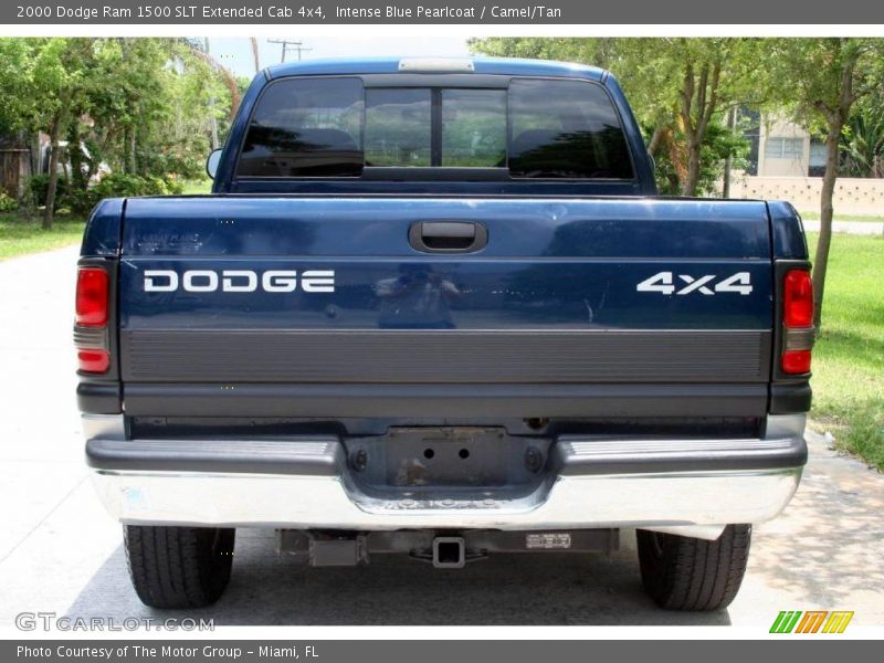 Intense Blue Pearlcoat / Camel/Tan 2000 Dodge Ram 1500 SLT Extended Cab 4x4