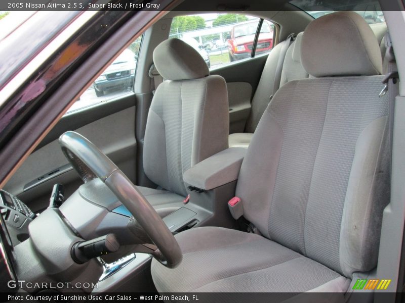 Super Black / Frost Gray 2005 Nissan Altima 2.5 S