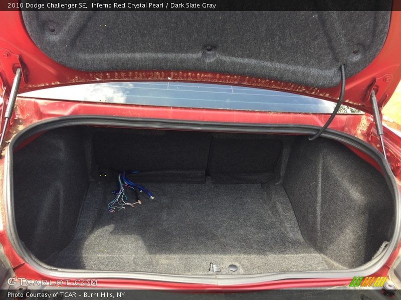 Inferno Red Crystal Pearl / Dark Slate Gray 2010 Dodge Challenger SE