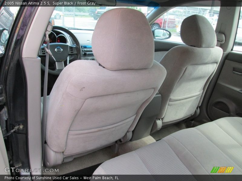 Super Black / Frost Gray 2005 Nissan Altima 2.5 S