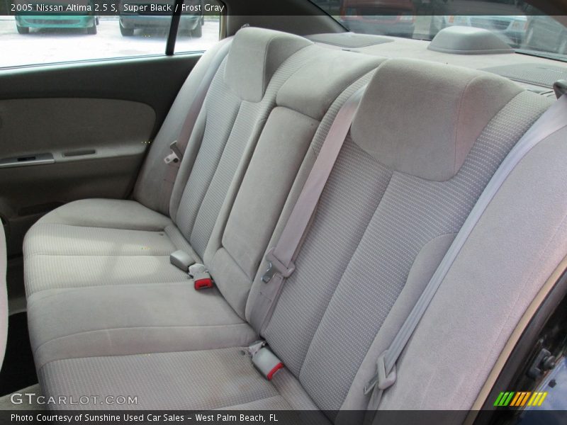 Super Black / Frost Gray 2005 Nissan Altima 2.5 S