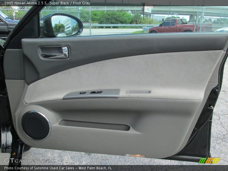 Super Black / Frost Gray 2005 Nissan Altima 2.5 S
