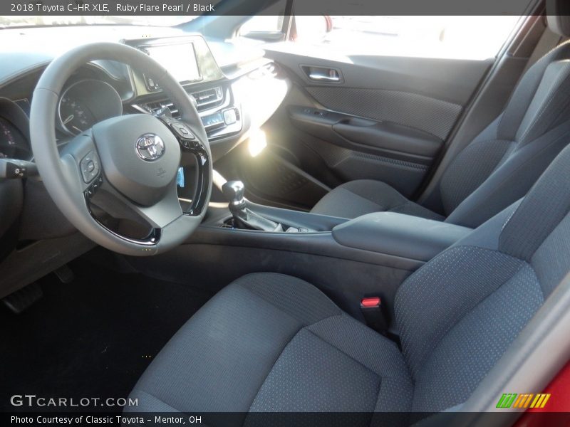 Ruby Flare Pearl / Black 2018 Toyota C-HR XLE