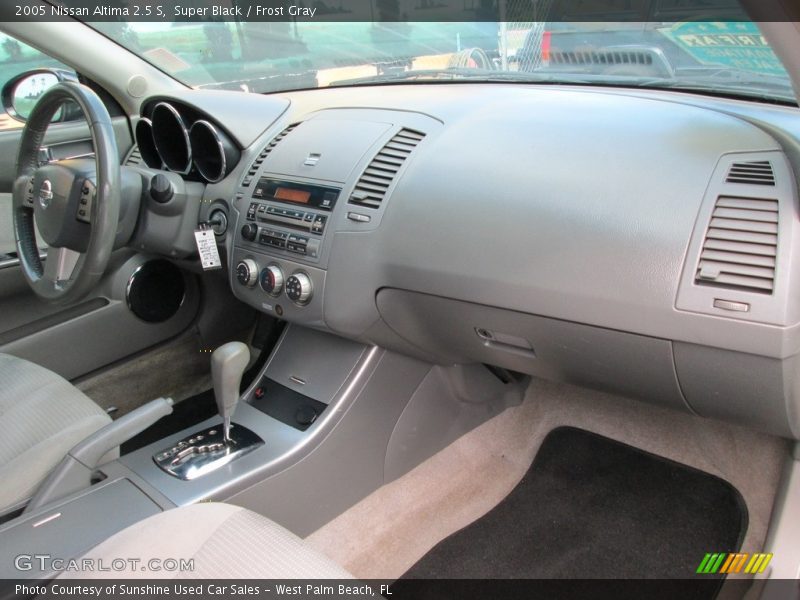 Super Black / Frost Gray 2005 Nissan Altima 2.5 S