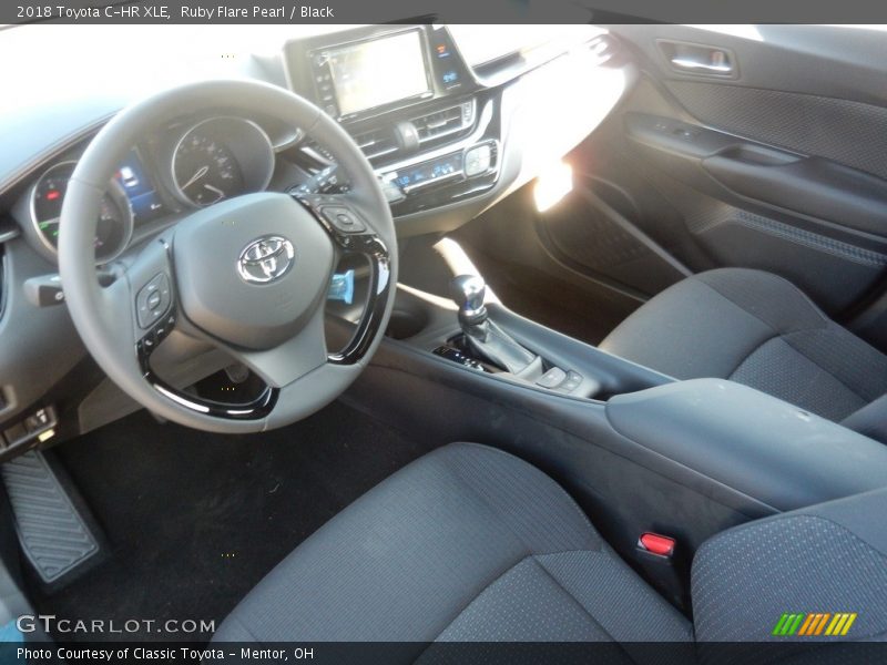 Ruby Flare Pearl / Black 2018 Toyota C-HR XLE