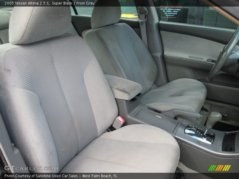 Super Black / Frost Gray 2005 Nissan Altima 2.5 S