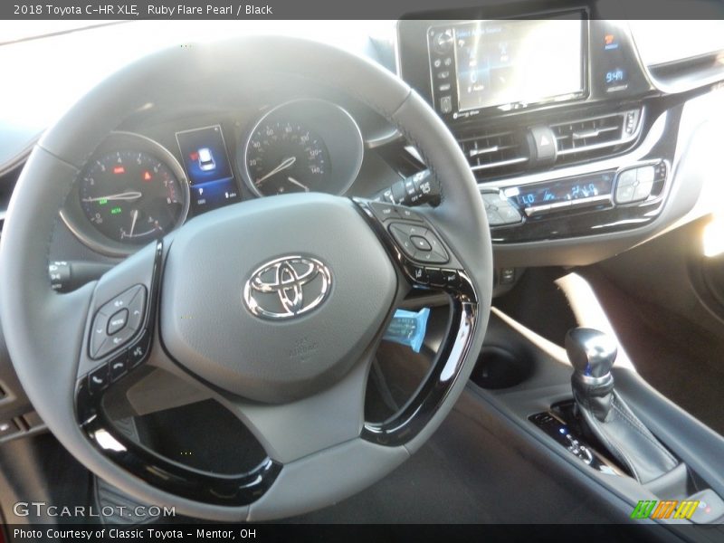 Ruby Flare Pearl / Black 2018 Toyota C-HR XLE