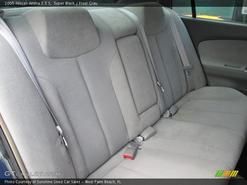 Super Black / Frost Gray 2005 Nissan Altima 2.5 S