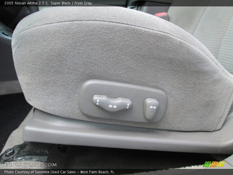 Super Black / Frost Gray 2005 Nissan Altima 2.5 S