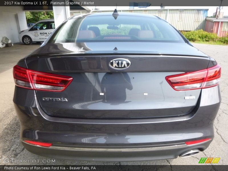 Platinum Graphite / Merlot 2017 Kia Optima LX 1.6T