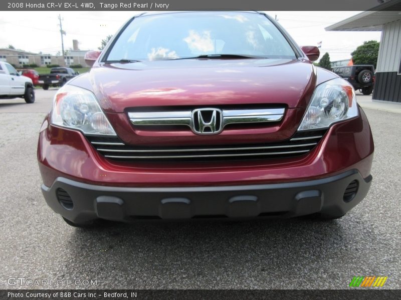 Tango Red Pearl / Ivory 2008 Honda CR-V EX-L 4WD