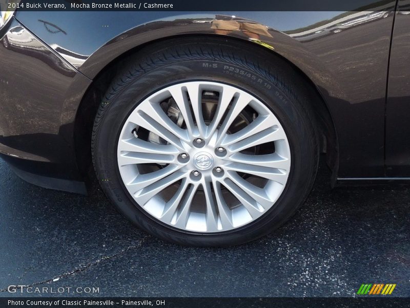 Mocha Bronze Metallic / Cashmere 2014 Buick Verano