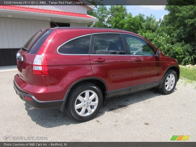 Tango Red Pearl / Ivory 2008 Honda CR-V EX-L 4WD