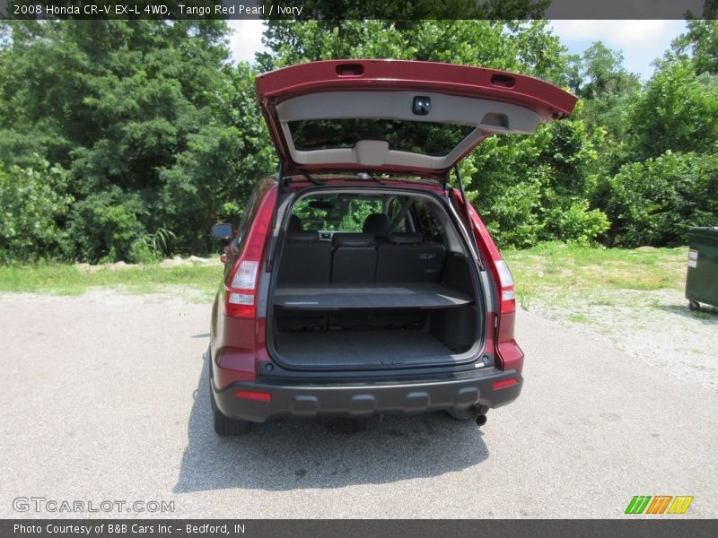 Tango Red Pearl / Ivory 2008 Honda CR-V EX-L 4WD