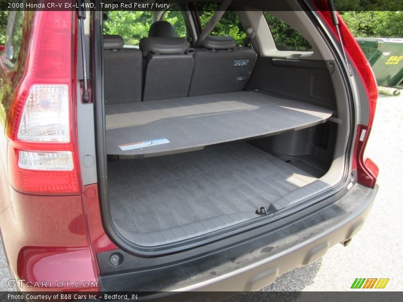 Tango Red Pearl / Ivory 2008 Honda CR-V EX-L 4WD