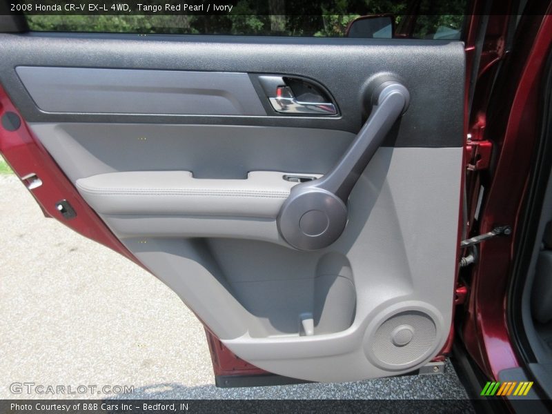 Tango Red Pearl / Ivory 2008 Honda CR-V EX-L 4WD