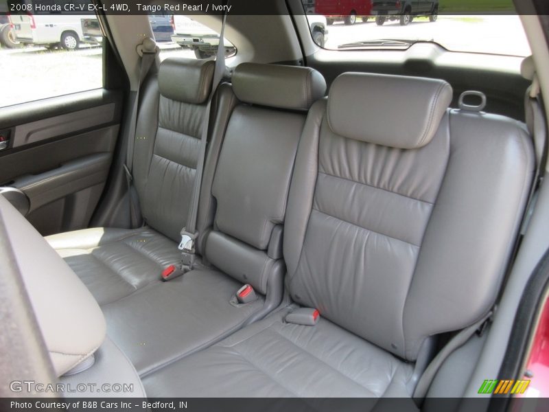 Tango Red Pearl / Ivory 2008 Honda CR-V EX-L 4WD