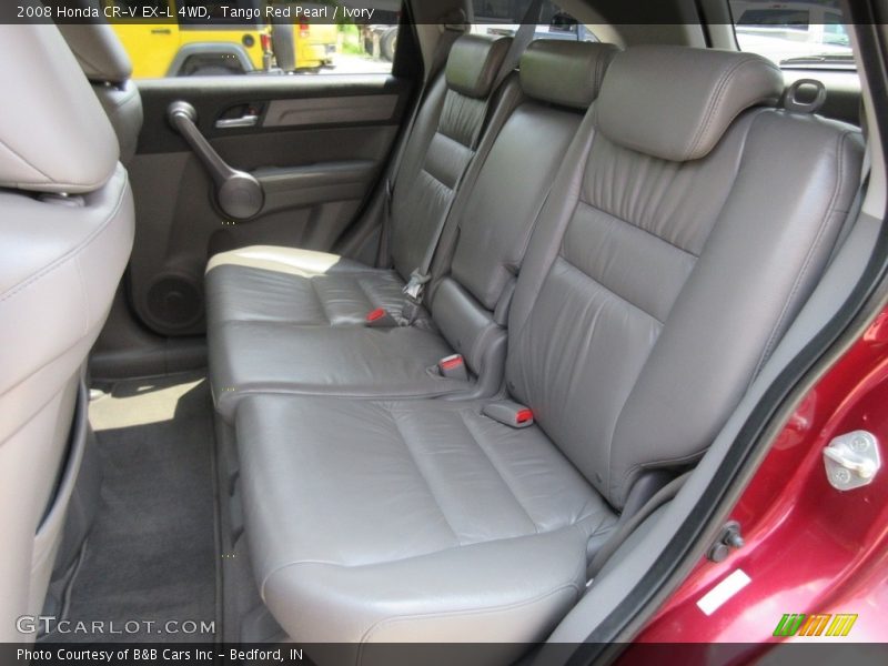 Tango Red Pearl / Ivory 2008 Honda CR-V EX-L 4WD