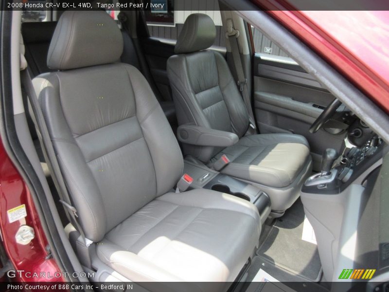 Tango Red Pearl / Ivory 2008 Honda CR-V EX-L 4WD