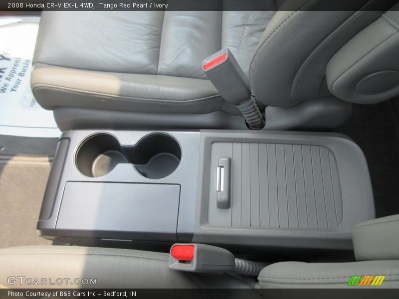 Tango Red Pearl / Ivory 2008 Honda CR-V EX-L 4WD