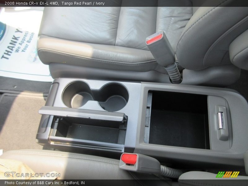 Tango Red Pearl / Ivory 2008 Honda CR-V EX-L 4WD