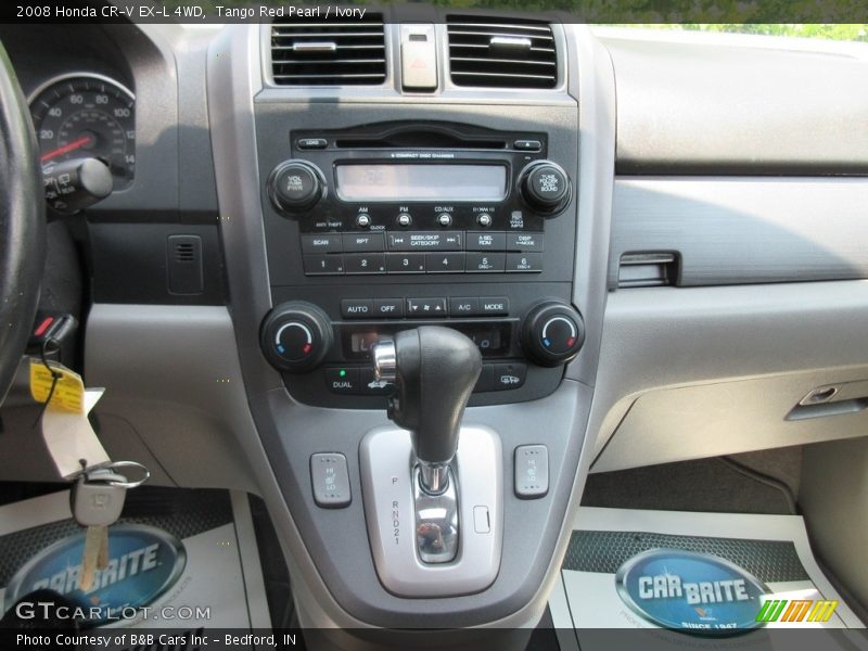 Tango Red Pearl / Ivory 2008 Honda CR-V EX-L 4WD