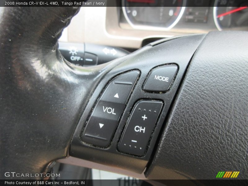 Tango Red Pearl / Ivory 2008 Honda CR-V EX-L 4WD