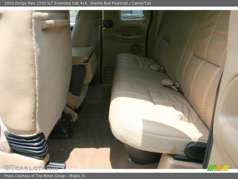 Intense Blue Pearlcoat / Camel/Tan 2000 Dodge Ram 1500 SLT Extended Cab 4x4