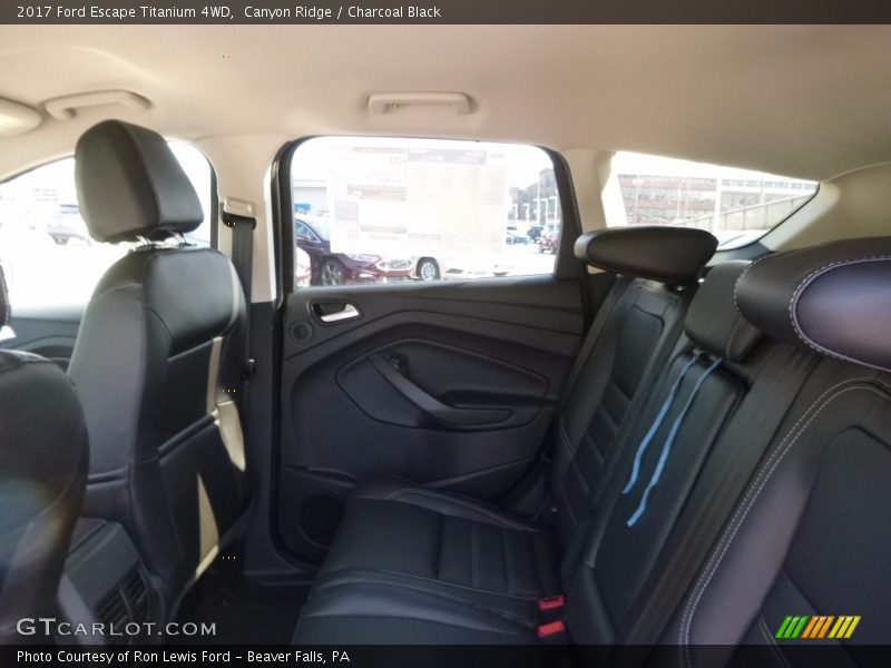 Canyon Ridge / Charcoal Black 2017 Ford Escape Titanium 4WD