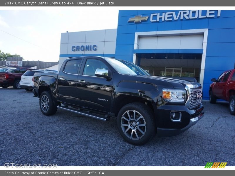 Onyx Black / Jet Black 2017 GMC Canyon Denali Crew Cab 4x4