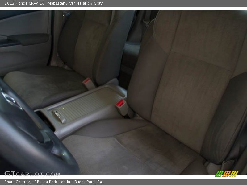 Alabaster Silver Metallic / Gray 2013 Honda CR-V LX