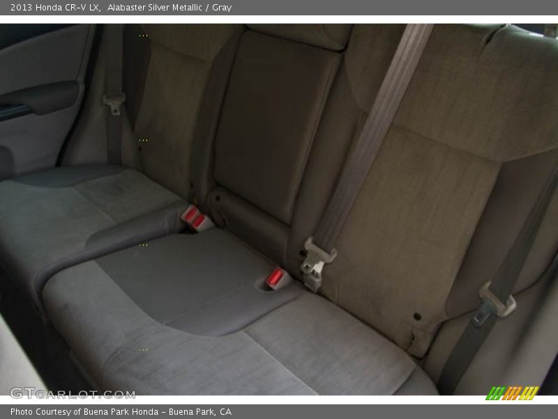 Alabaster Silver Metallic / Gray 2013 Honda CR-V LX