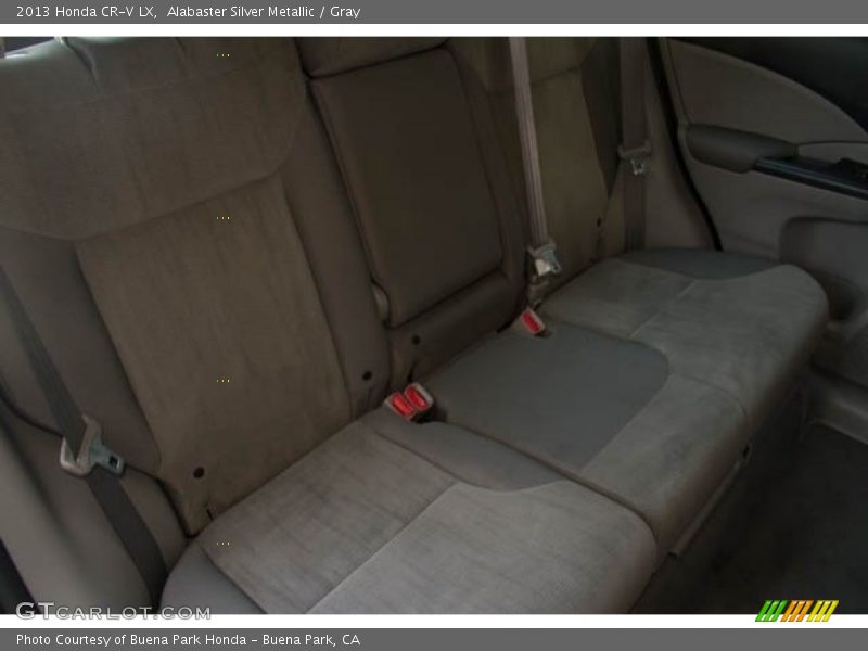 Alabaster Silver Metallic / Gray 2013 Honda CR-V LX