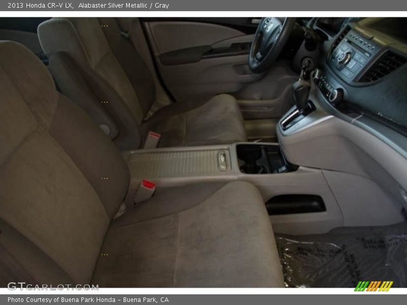 Alabaster Silver Metallic / Gray 2013 Honda CR-V LX
