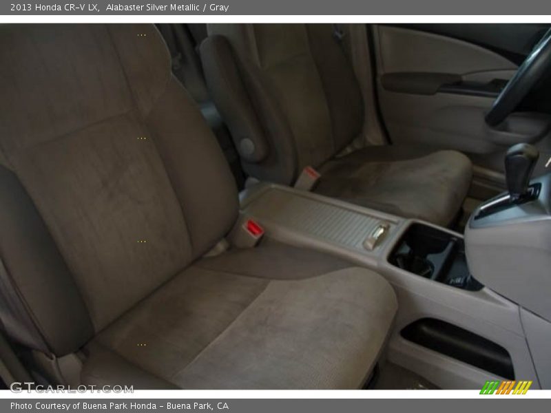 Alabaster Silver Metallic / Gray 2013 Honda CR-V LX