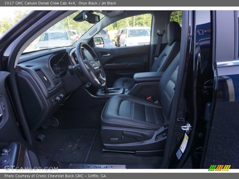 Front Seat of 2017 Canyon Denali Crew Cab 4x4