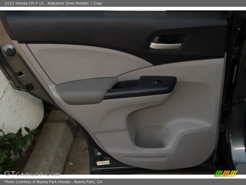 Alabaster Silver Metallic / Gray 2013 Honda CR-V LX