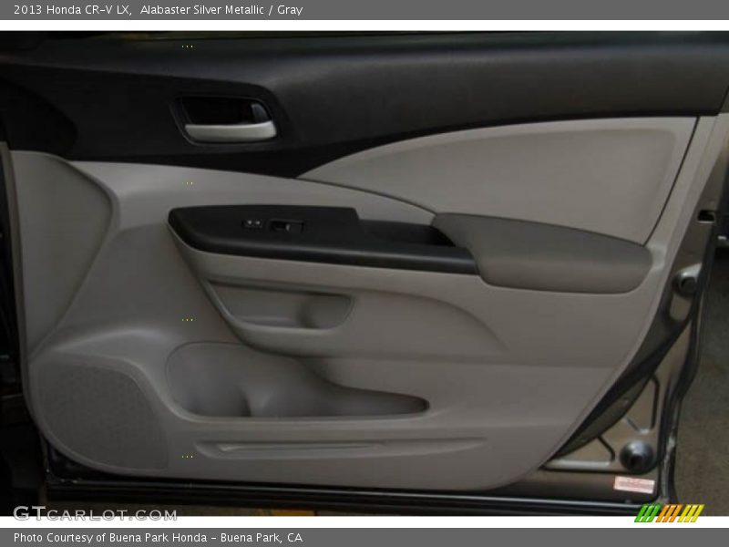 Alabaster Silver Metallic / Gray 2013 Honda CR-V LX