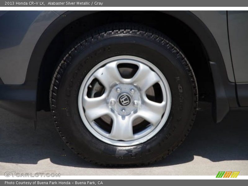 Alabaster Silver Metallic / Gray 2013 Honda CR-V LX