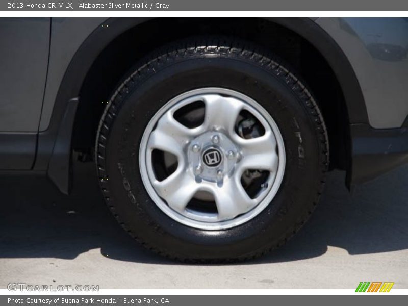Alabaster Silver Metallic / Gray 2013 Honda CR-V LX