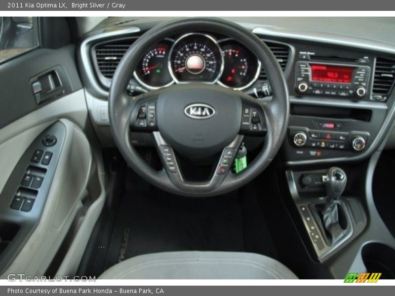 Bright Silver / Gray 2011 Kia Optima LX